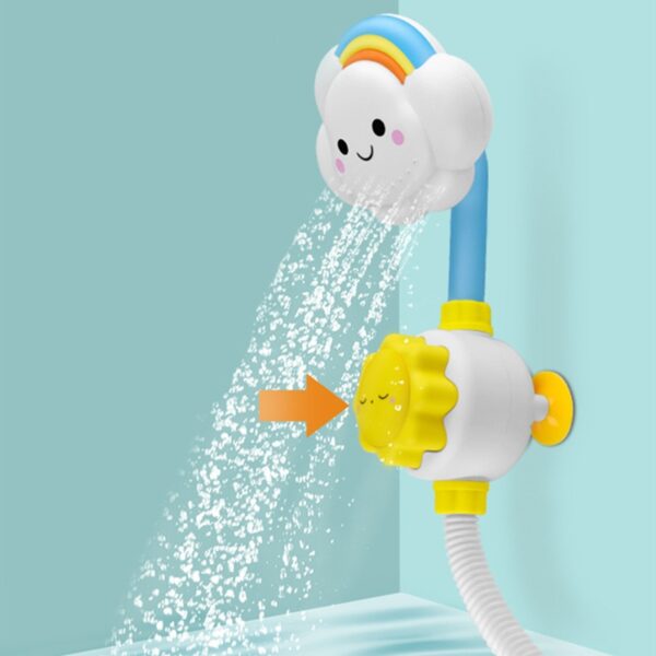 Bath Toys for Kids Baby Water Game Clouds Model Faucet Shower Water Spray Toy For Children
