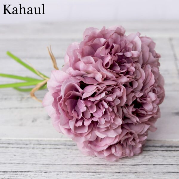 peony artificial artificial silk flowers for home decoration