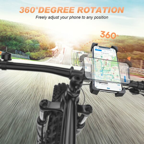 Universal Motorcycle Bicycle Phone Holder