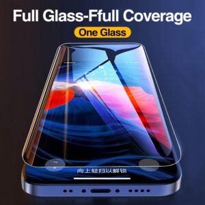 4Pcs Full Cover Tempered Glass For iPhone 12 Pro Max