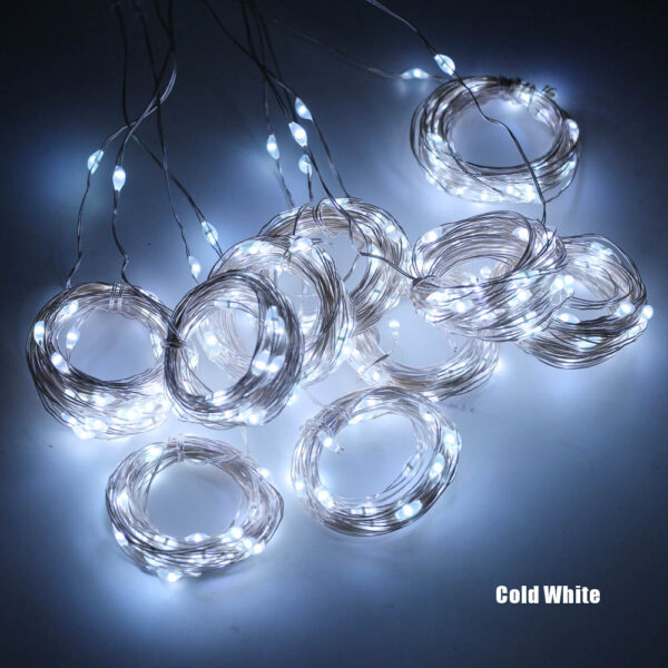 USB String Lights 3M LED Curtain Garland on the Window