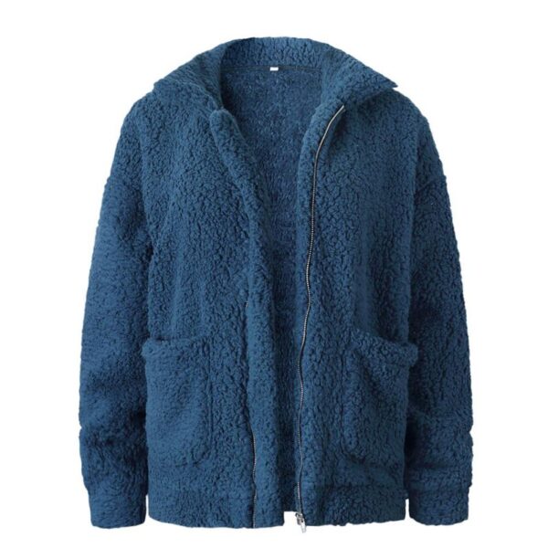 Elegant Faux Fur Coat For Women