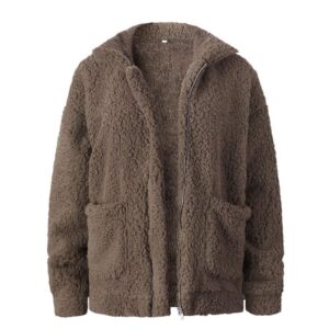 Elegant Faux Fur Coat For Women