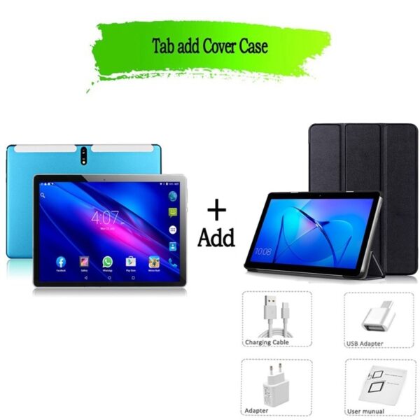 New Tablet Pc 10.1 inch Android 9.0 Tablets Octa Core