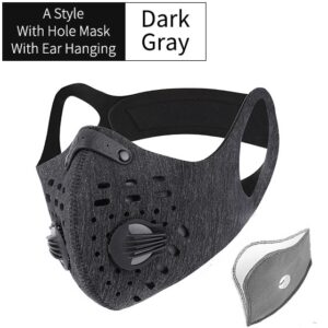 WEST BIKING Sport Face Mask Activated Carbon Filter Dust Mask