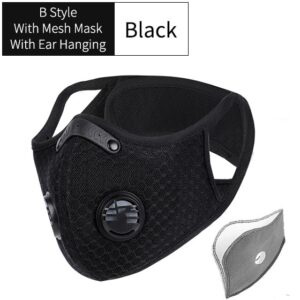 WEST BIKING Sport Face Mask Activated Carbon Filter Dust Mask