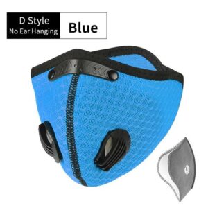 WEST BIKING Sport Face Mask Activated Carbon Filter Dust Mask