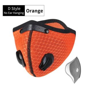 WEST BIKING Sport Face Mask Activated Carbon Filter Dust Mask