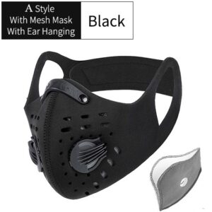 WEST BIKING Sport Face Mask Activated Carbon Filter Dust Mask