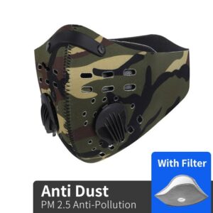 WEST BIKING Sport Face Mask Activated Carbon Filter Dust Mask