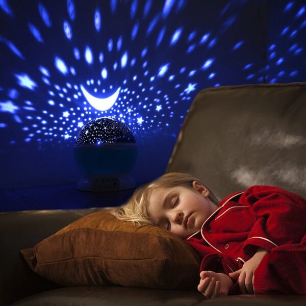 Sky Projector Star Moon Galaxy Night Light For Children Kids Bedroom