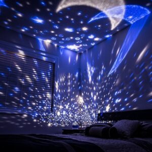 Sky Projector Star Moon Galaxy Night Light For Children Kids Bedroom